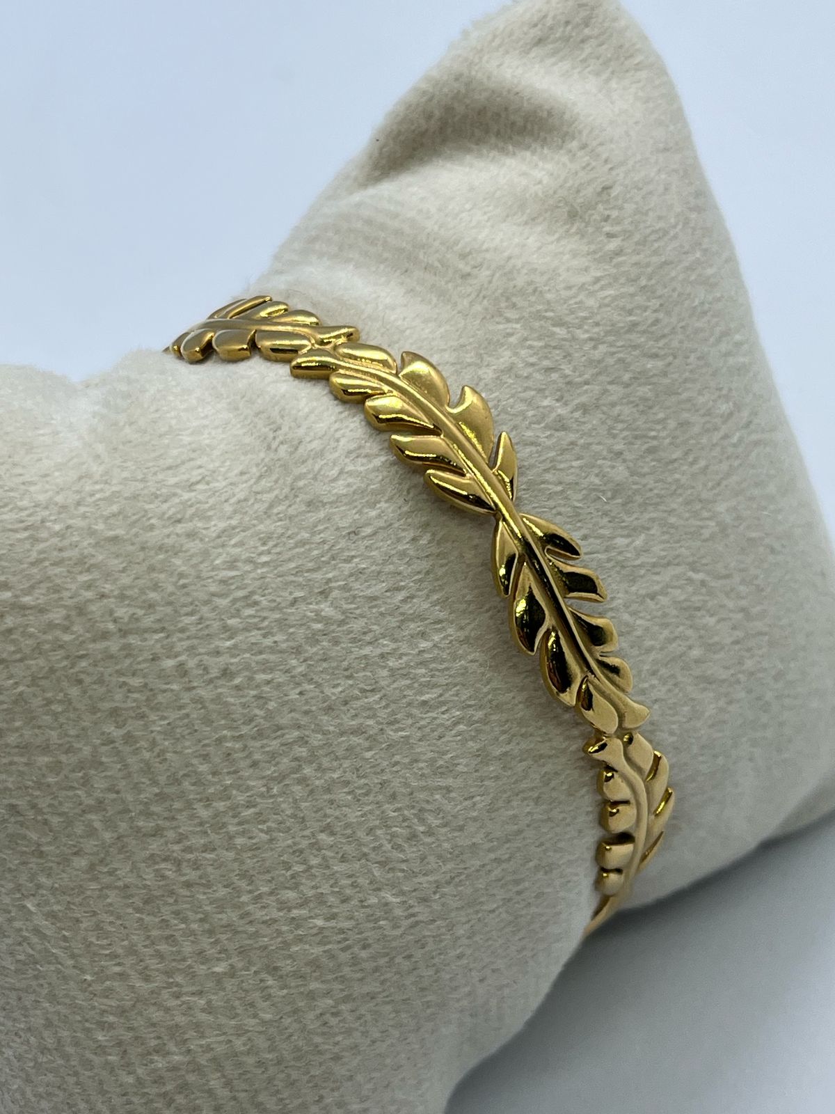Golden Leaf Bracelet