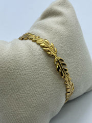 Golden Leaf Bracelet