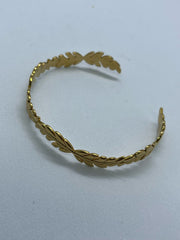 Golden Leaf Bracelet