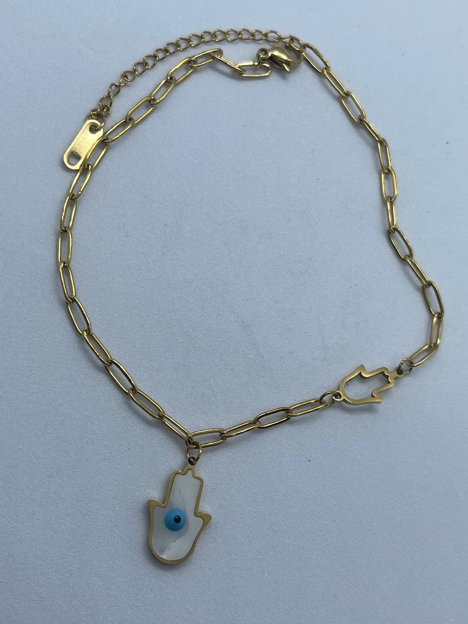 Hand Stainless Steel Anklet