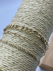 Stainless Steel Figaro Bracelets