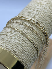 Stainless Steel Figaro Bracelets