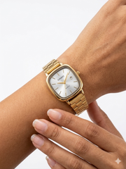 Casio gold in white