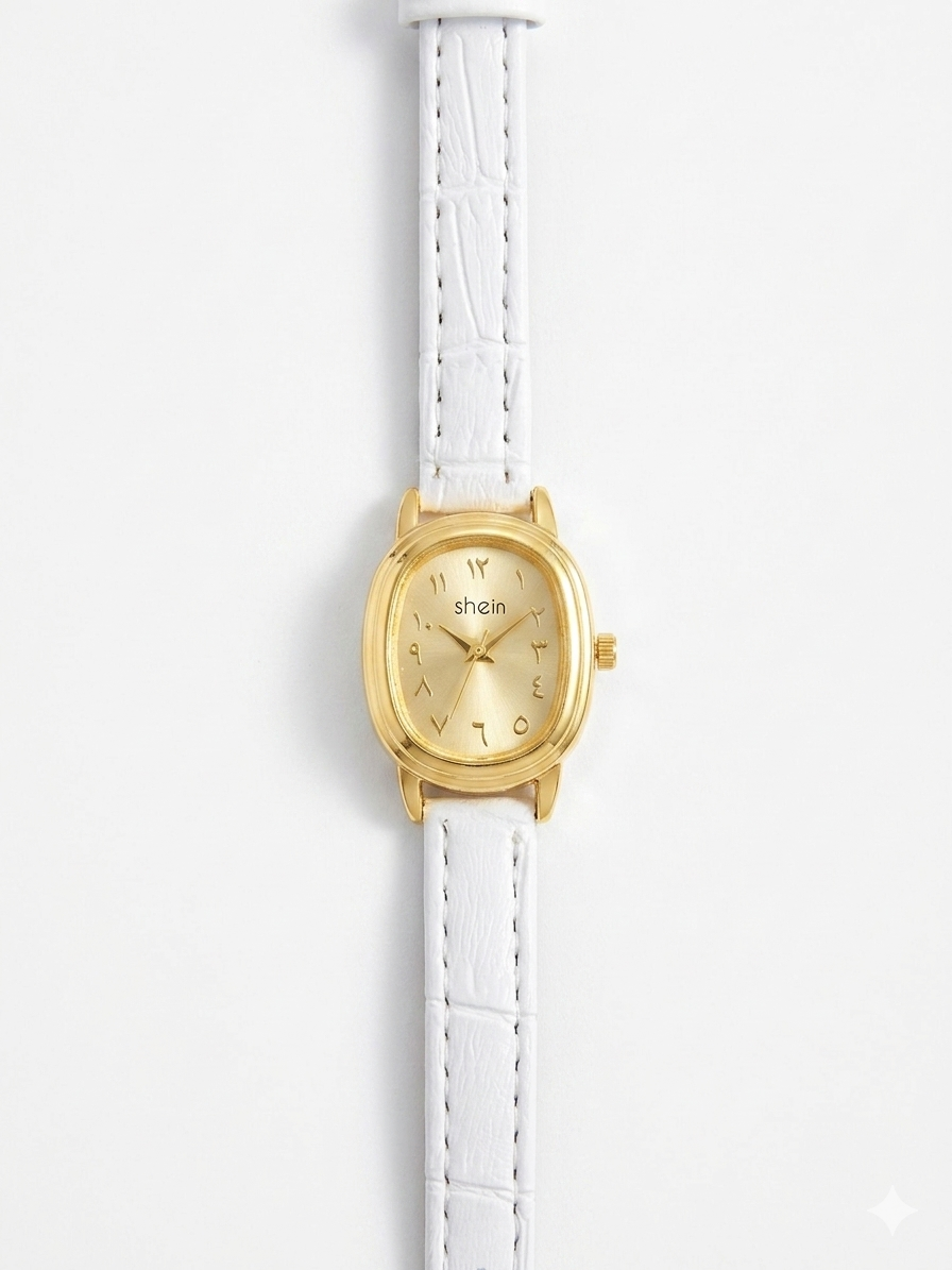 Shein gold in white