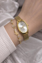 Shein dots with butterfly bracelet