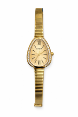 Shein teardrop daimond gold