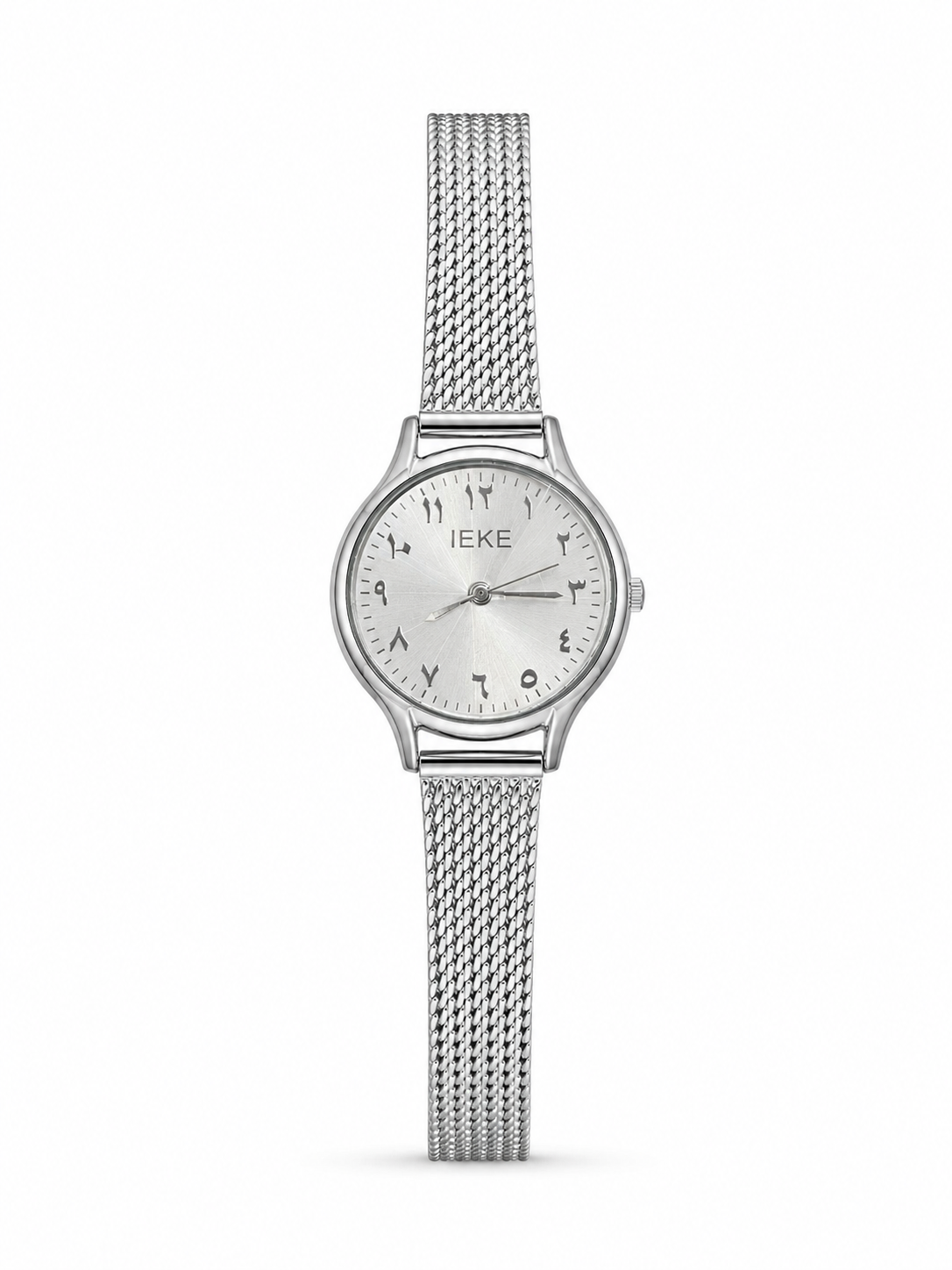 Ieke in circle silver