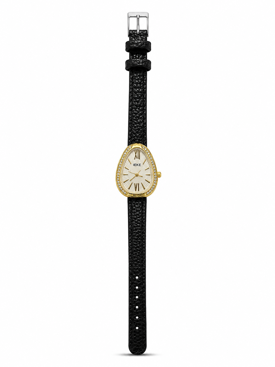 Teardrop watch in daimond black 2