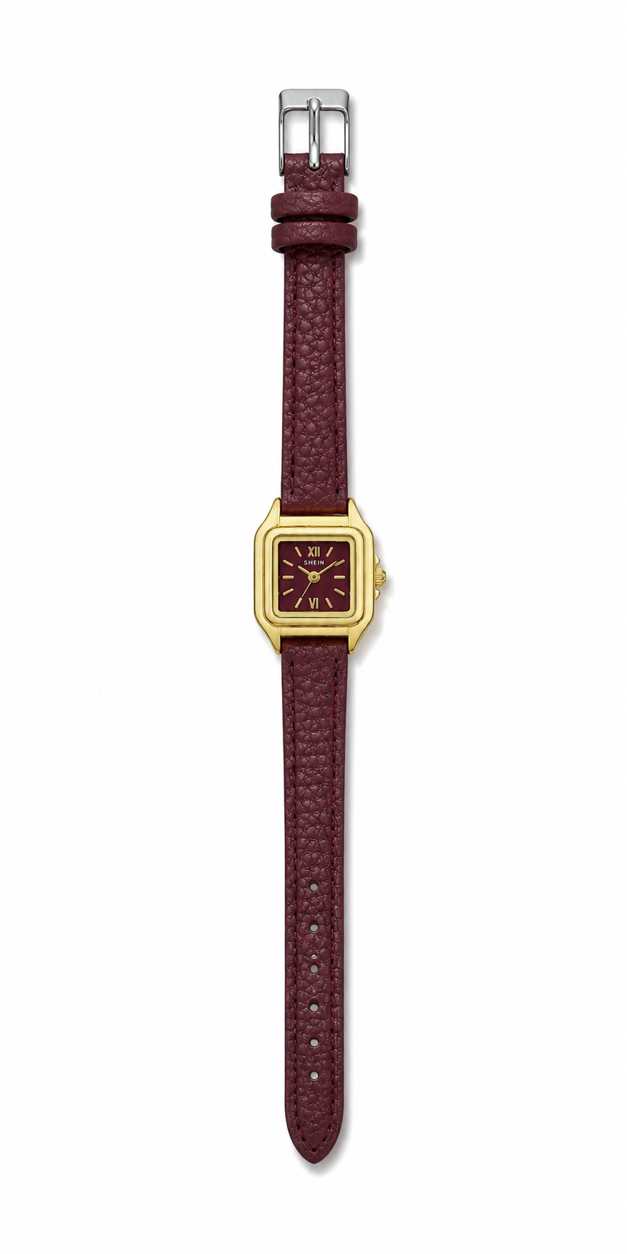 Shein mini burgandy