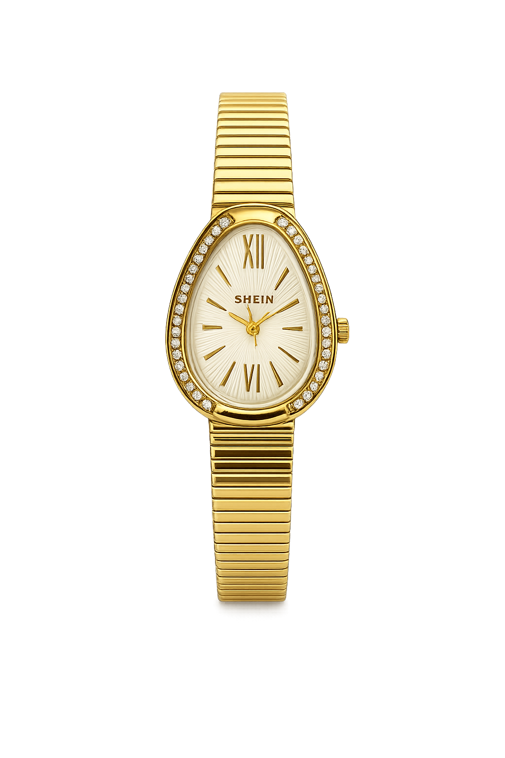 Shein teardrop Diamond gold