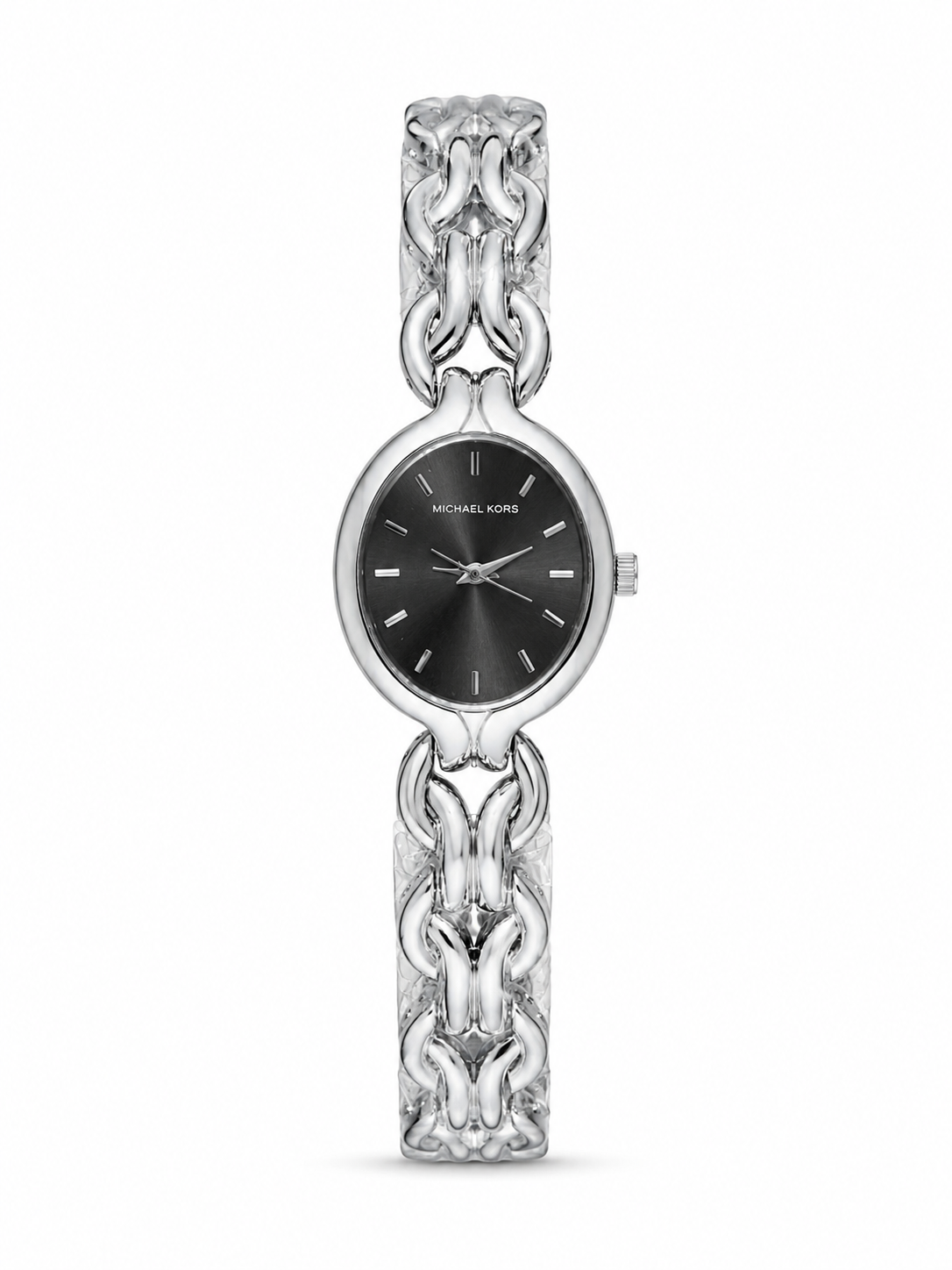 Mk silver in black