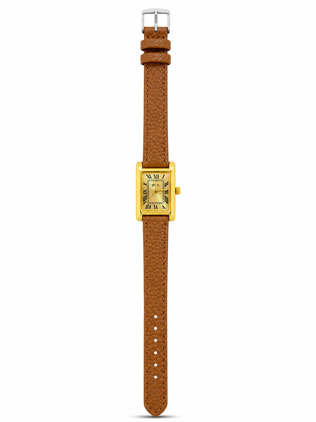 Shein regtanle in brown gold