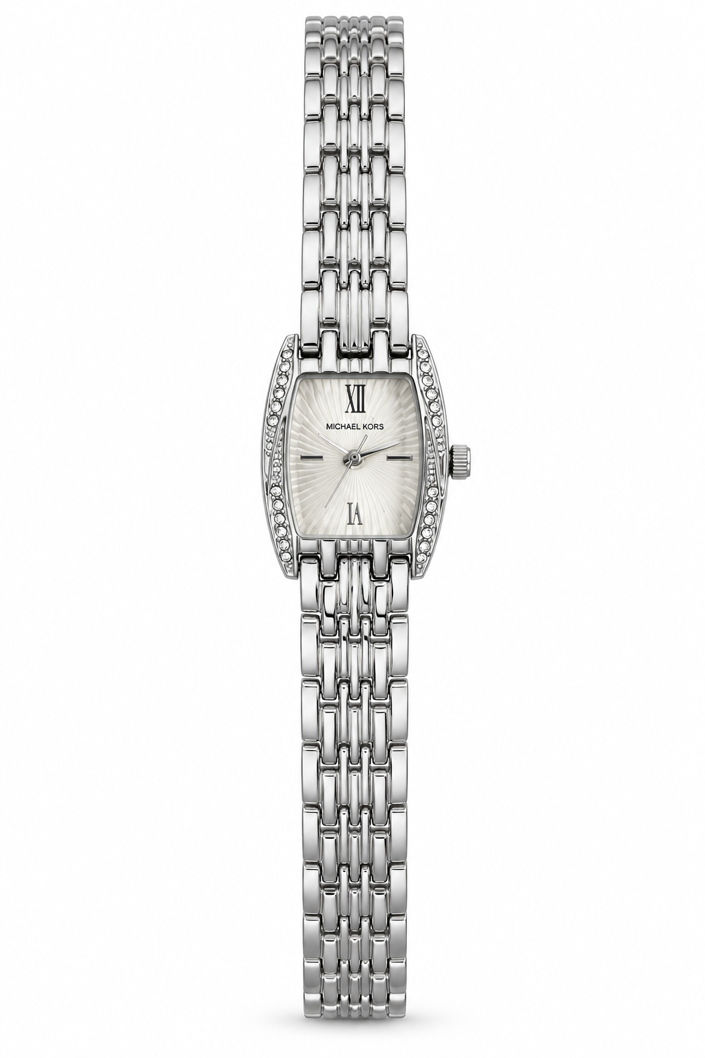 New watch in silver kors