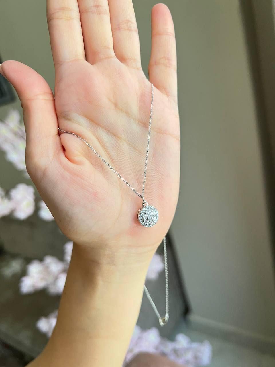 Diamond in Diamond Necklace