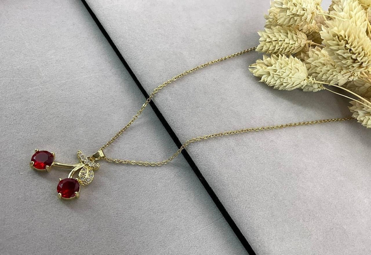 🍒 cherry necklace 🍒