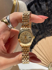 Velora Golden Classic Watch