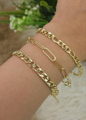 Stainless Steel Figaro Bracelets