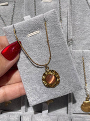 Golden Halo Necklace